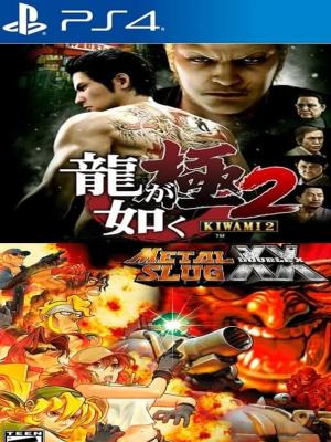 2 JUEGOS EN 1 METAL SLUG XX MAS Yakuza Kiwami 2 PS4