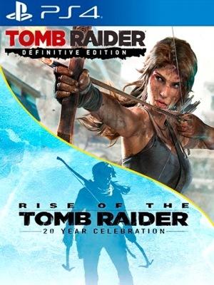 2 JUEGOS EN 1 TOMB RAIDER 20 YEAR MAS TOMB RAIDER DEFINITIVE EDITION PS4